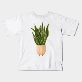 Snake Plant Kids T-Shirt